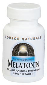 Melatonin is a naturally occurring component in the body which promotes healthy sleep cycles..